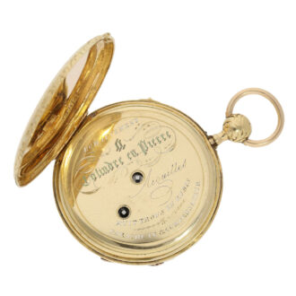 French gold open faced Lépine quarter repeater Circa 1830