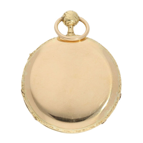 French gold open faced Lépine quarter repeater Circa 1830 French gold open faced Lépine quarter repeater Circa 1830