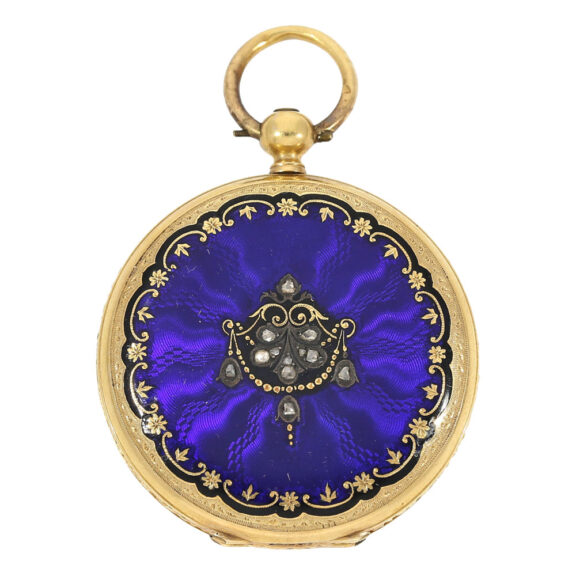 Swiss decorative full hunter for the Ottoman market Circa 1850