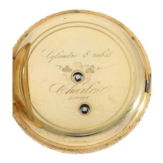 Swiss decorative full hunter for the Ottoman market Circa 1850