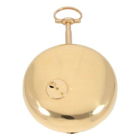 English 18k gold pair cased verge pocket watch Circa 1793 English 18k gold pair cased verge pocket watch Circa 1793