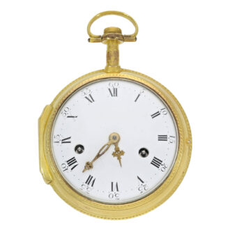 Impressing hour repeating, self striking clock watch Circa 1800