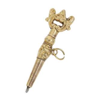 Swiss 18k gold watch with very thin Lépine calibre Circa 1850