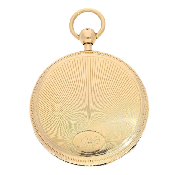 Swiss 18k gold quarter repeating cylinder watch Circa 1810 Swiss 18k gold quarter repeating cylinder watch Circa 1810