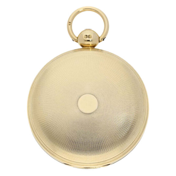 English gold blind man's full hunting cased watch Circa 1840 English gold blind man's full hunting cased watch Circa 1840