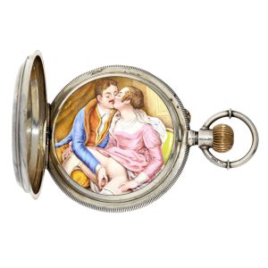 Swiss erotic lever made for the Chinese market Circa 1885