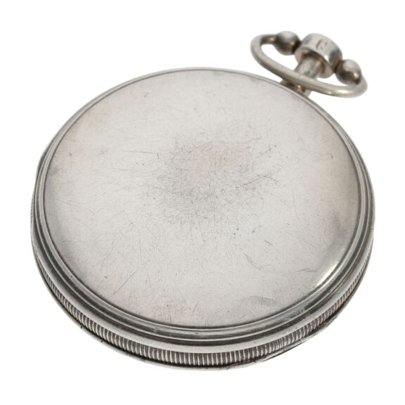 Swiss silver skeletonized repeating verge watch Circa 1820 Swiss silver skeletonized repeating verge watch Circa 1820