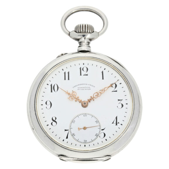 German silver open faced lever pocket watch Circa 1910 German silver open faced lever pocket watch Circa 1910