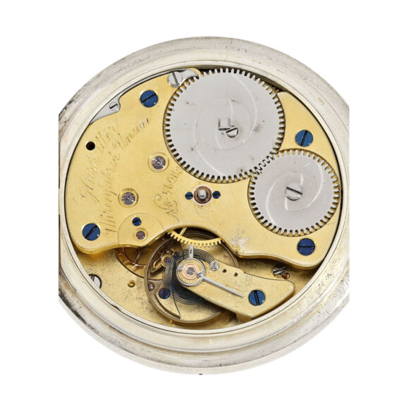 German silver open faced lever pocket watch Circa 1910 German silver open faced lever pocket watch Circa 1910