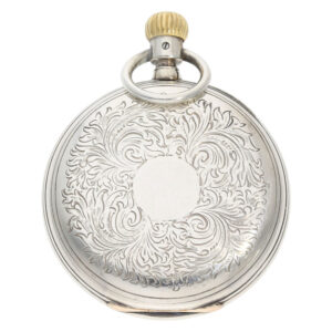 Interesting, early German silver lever pocket watch Circa 1878