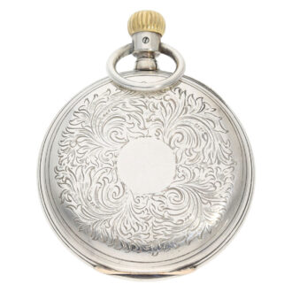 Interesting, early German silver lever pocket watch Circa 1878