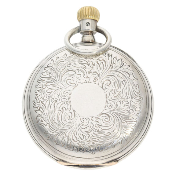 Interesting, early German silver lever pocket watch Circa 1878