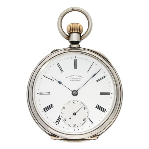German silver open faced lever pocket watch Circa 1888 German silver open faced lever pocket watch Circa 1888