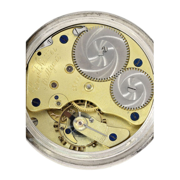 German silver open faced lever pocket watch Circa 1888 German silver open faced lever pocket watch Circa 1888