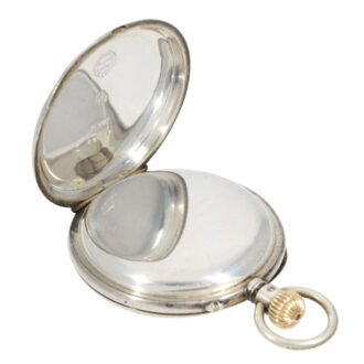 German silver open faced lever pocket watch Circa 1888 German silver open faced lever pocket watch Circa 1888