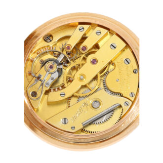 German 14k rose gold hunting cased lever watch Circa 1909 German 14k rose gold hunting cased lever watch Circa 1909