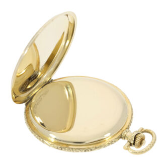 German gold hunting cased Art Deco watch Circa 1920-1939 German gold hunting cased Art Deco watch Circa 1920-1939