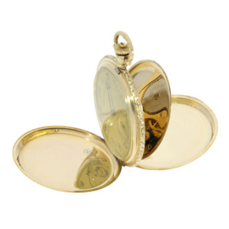 German gold hunting cased Art Deco watch Circa 1920-1939 German gold hunting cased Art Deco watch Circa 1920-1939