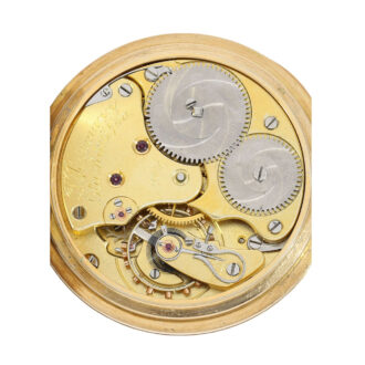 German 14 carat gold lever precision pocket watch Circa 1905 German 14 carat gold lever precision pocket watch Circa 1905