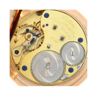 German rose gold hunting cased lever pocket watch Circa 1906 German rose gold hunting cased lever pocket watch Circa 1906