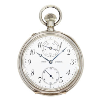 Extremely rare German silver deck chronometer Circa 1912