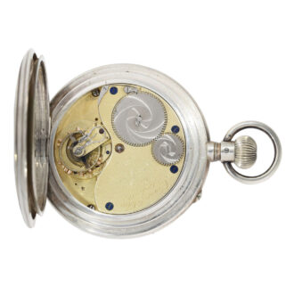 Extremely rare German silver deck chronometer Circa 1912