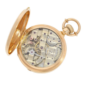 Danish rose gold hunting cased ankerchronometer Circa 1874