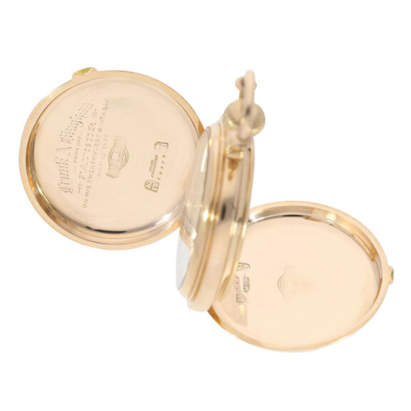 Danish rose gold hunting cased ankerchronometer Circa 1874 Danish rose gold hunting cased ankerchronometer Circa 1874