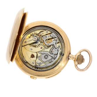 Swiss gold complicated astronomical lever watch Circa 1900