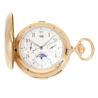 German rose gold complicated astronomical watch Circa 1900