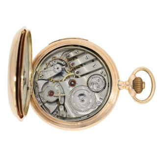 Swiss quarter repeater with concealed erotic scene circa 1900