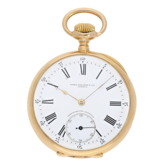 Impressive Swiss 18k gold 'Chronometro Gondolo' Circa 1908 Impressive Swiss 18k gold 'Chronometro Gondolo' Circa 1908