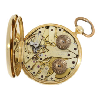 Extremely rare Swiss gold 'Seconde Morte' lever Circa 1851