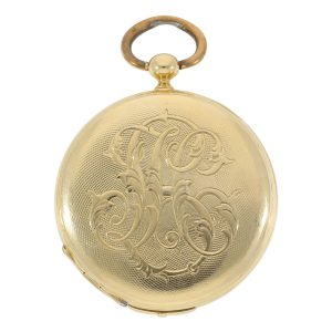 Extremely rare Swiss gold 'Seconde Morte' lever Circa 1851