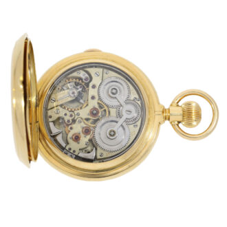 Important, highly complicated Swiss 18k gold lever Circa 1895