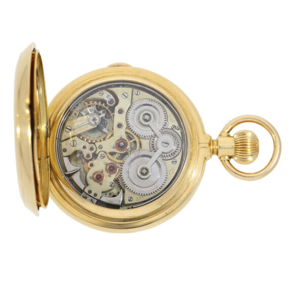 Important, highly complicated Swiss 18k gold lever Circa 1895 Important, highly complicated Swiss 18k gold lever Circa 1895