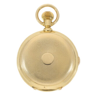Important, highly complicated Swiss 18k gold lever Circa 1895