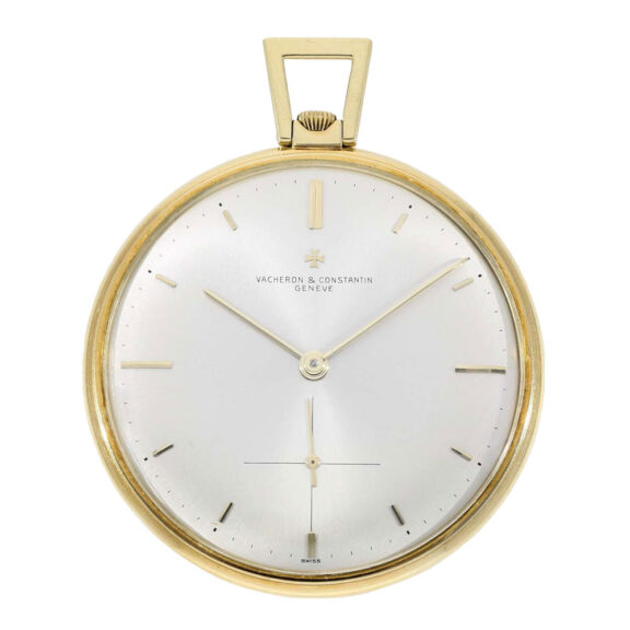 Swiss 18 carat gold open faced dress watch Circa 1950's