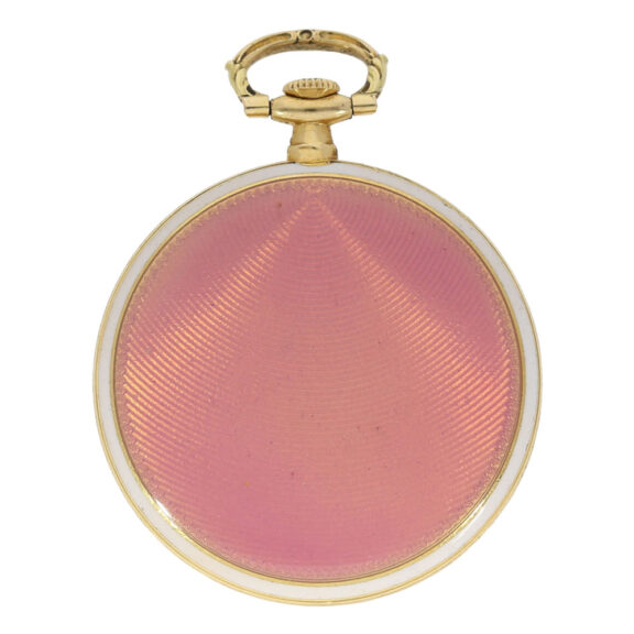 Super thin French Art Nouveau pendant watch Circa 1907 Super thin French Art Nouveau pendant watch Circa 1907