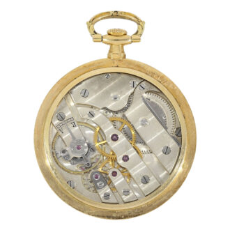 Super thin French Art Nouveau pendant watch Circa 1907