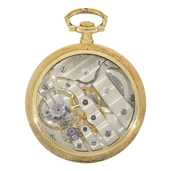 Super thin French Art Nouveau pendant watch Circa 1907 Super thin French Art Nouveau pendant watch Circa 1907