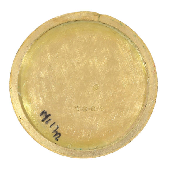Super thin French Art Nouveau pendant watch Circa 1907 Super thin French Art Nouveau pendant watch Circa 1907