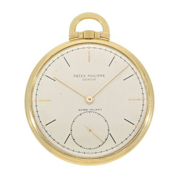Super thin Swiss gold open faced dress watch Circa 1938
