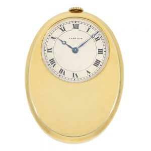 18 Carat gold 'Sundial Compass Watch' by Cartier Circa 1939