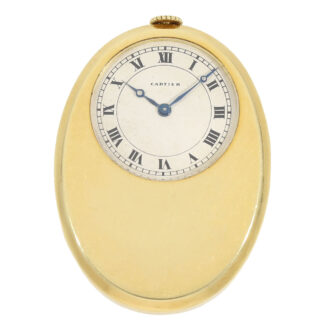 18 Carat gold 'Sundial Compass Watch' by Cartier Circa 1939