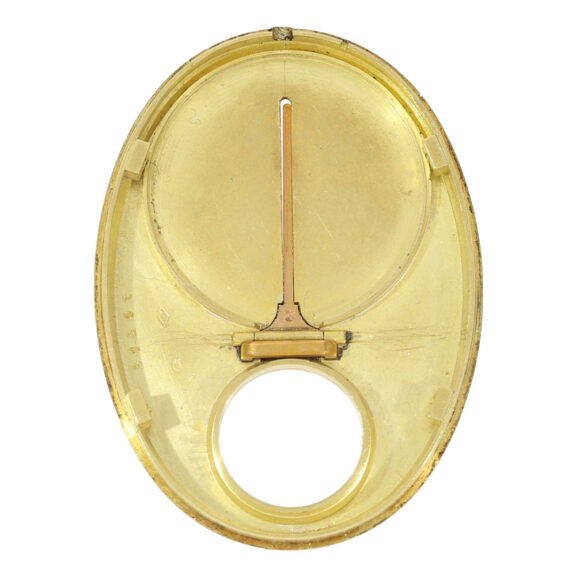 18 Carat gold 'Sundial Compass Watch' by Cartier Circa 1939 18 Carat gold 'Sundial Compass Watch' by Cartier Circa 1939