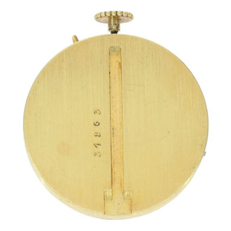 18 Carat gold 'Sundial Compass Watch' by Cartier Circa 1939
