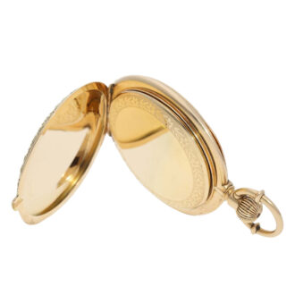 Gold quarter repeating lever in Renaissance case Circa 1880 Gold quarter repeating lever in Renaissance case Circa 1880
