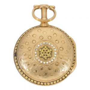 French Louis XV repeating verge with chatelaine Circa 1775
