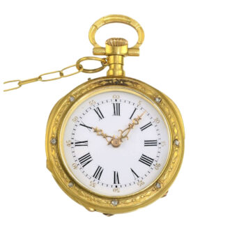 Neo Renaissance pendant watch and chatelaine Circa 1880/90